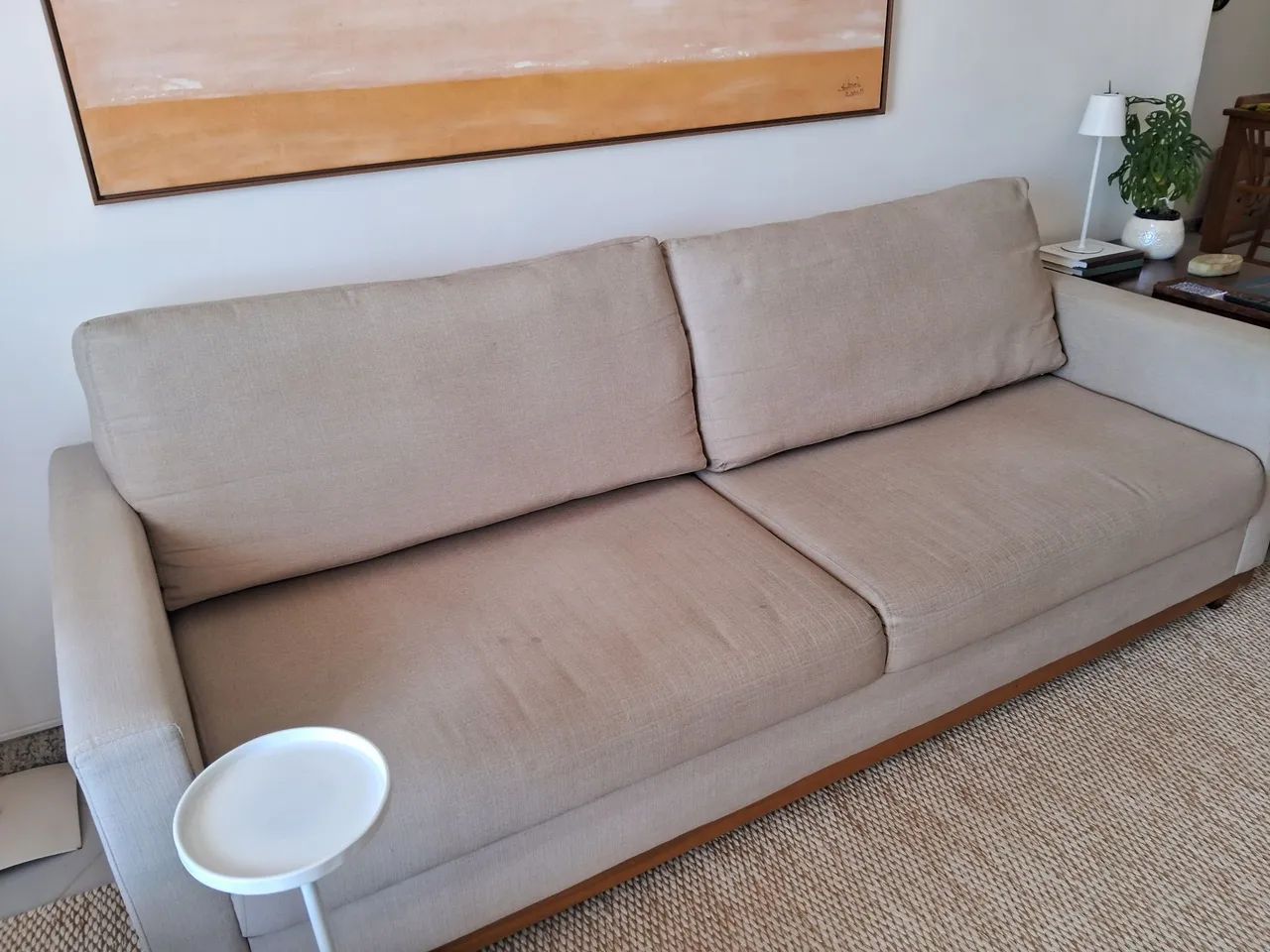 Vendo sofá 4 lugares - ACEITO CARTÃO  - Foto 2