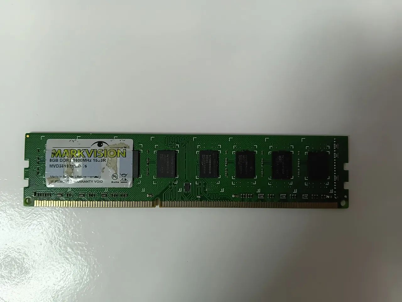 Memória RAM 8GB DDR3 1600MHz Markvision Desktop PC3-12800