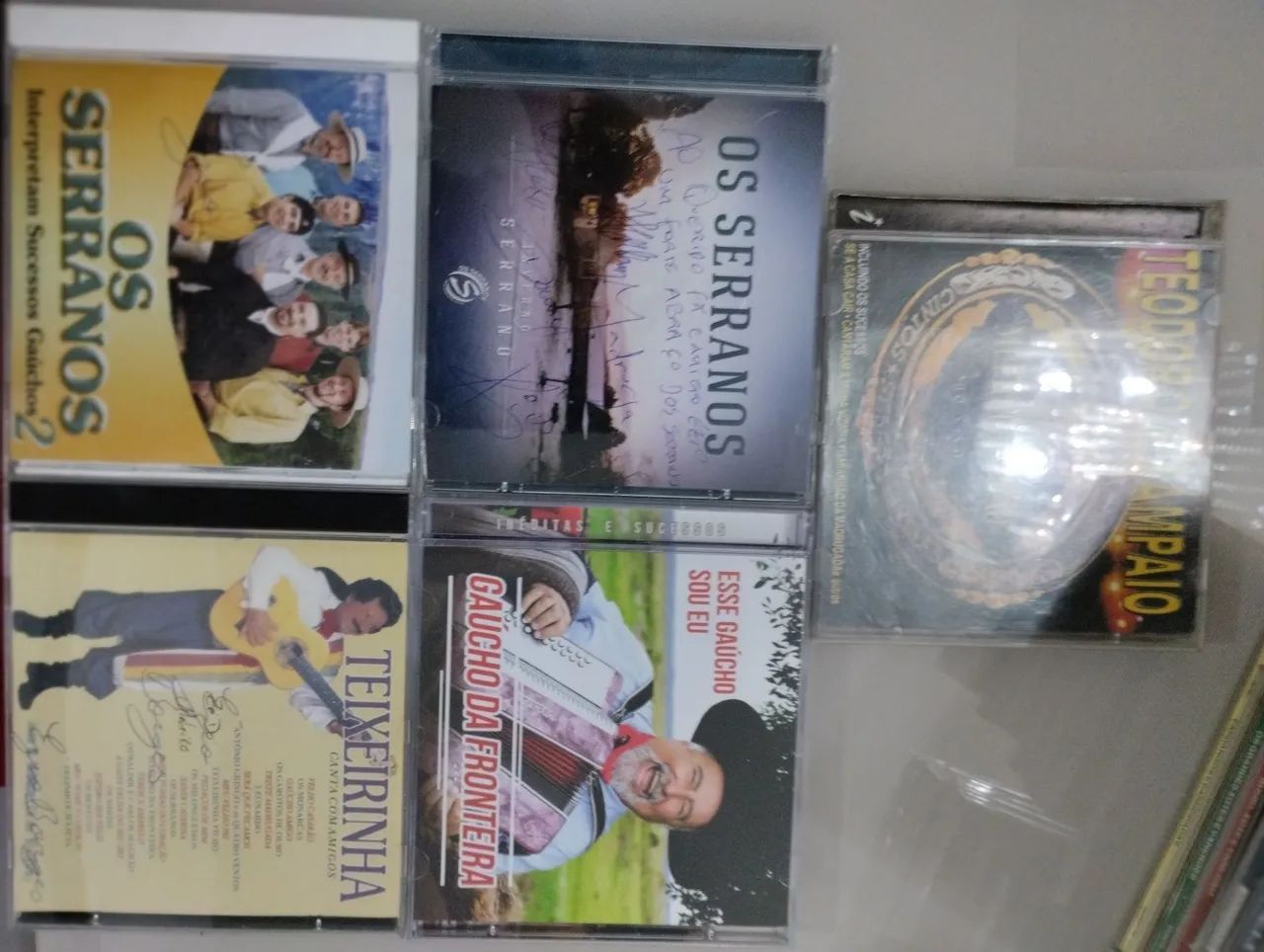 5 CDs Gaúchos Diversos 
