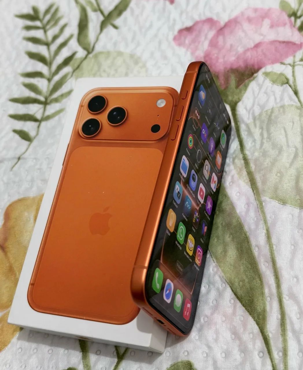 iPhone 17 Pro Max 256GB Laranja Cósmic  - Foto 5