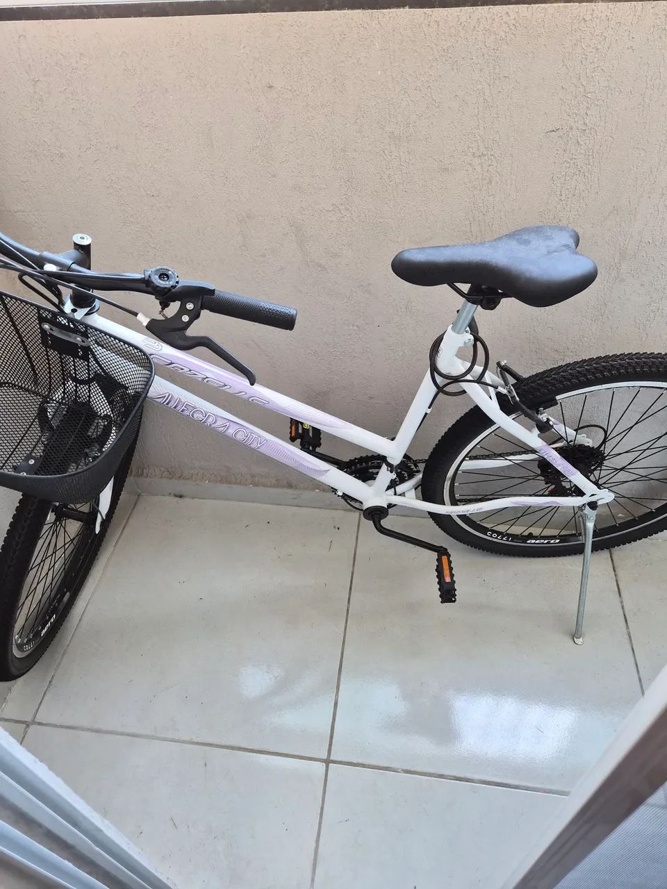 Bicicleta nova.