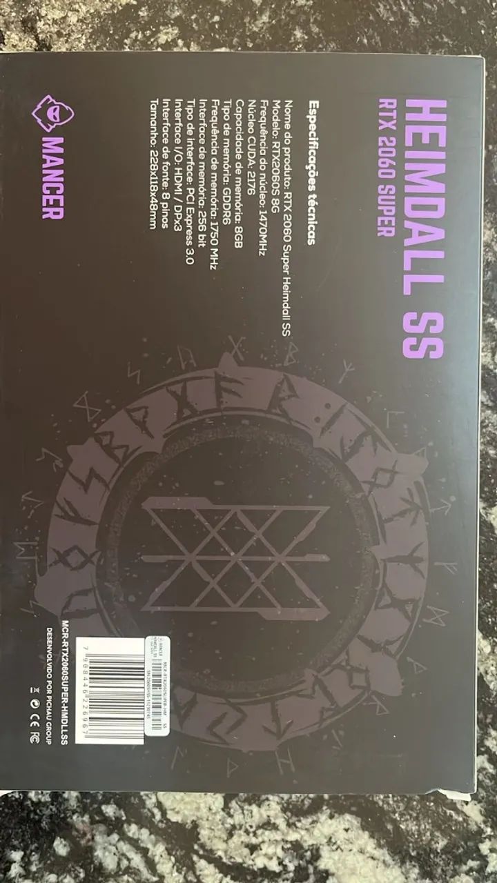 Placa De Vídeo Mancer RTX 2060 Super Heimdall SS - Foto 5