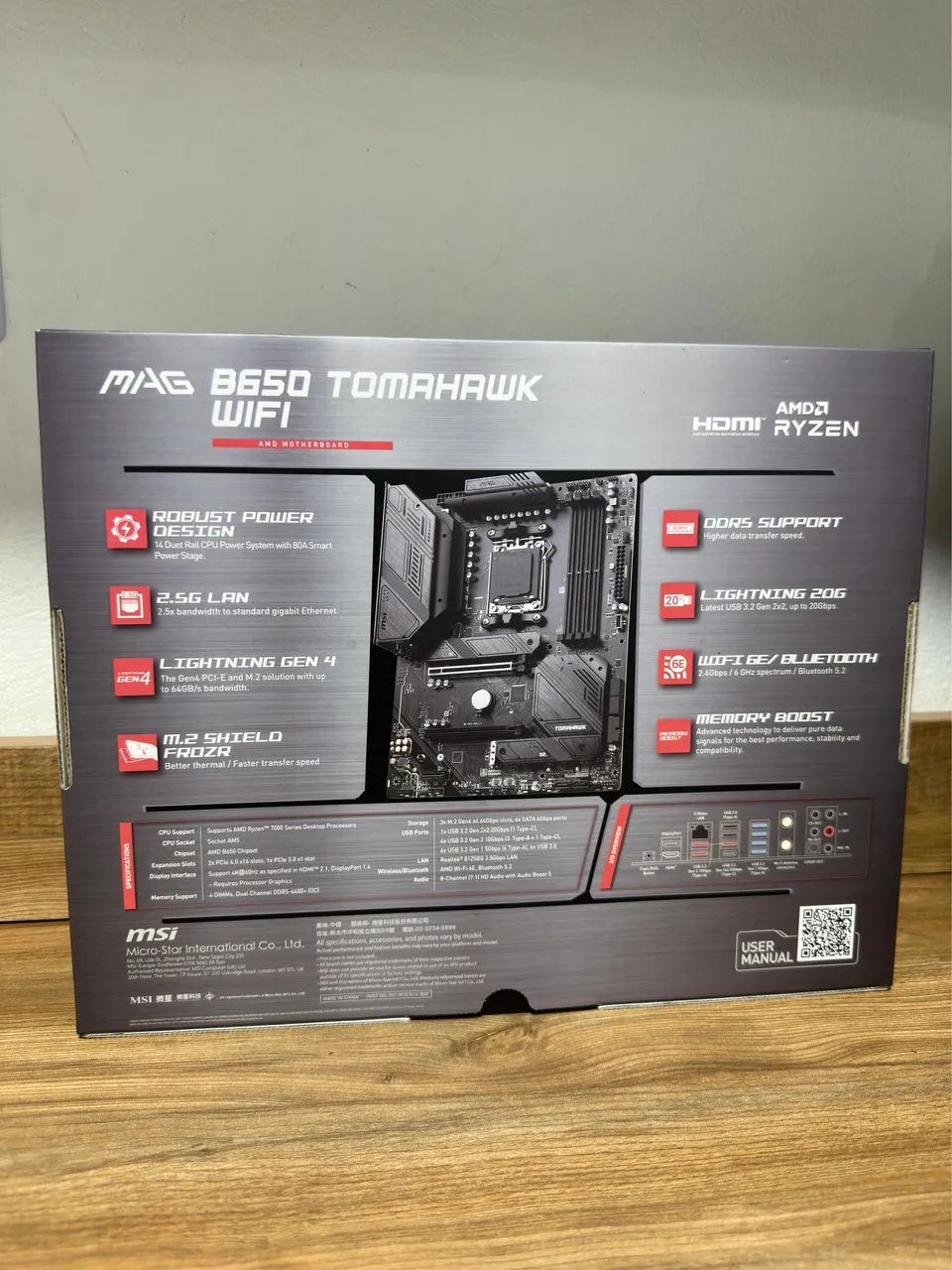 Placa mãe Mag Msi B650 Tomahawk Wi-Fi - Foto 2