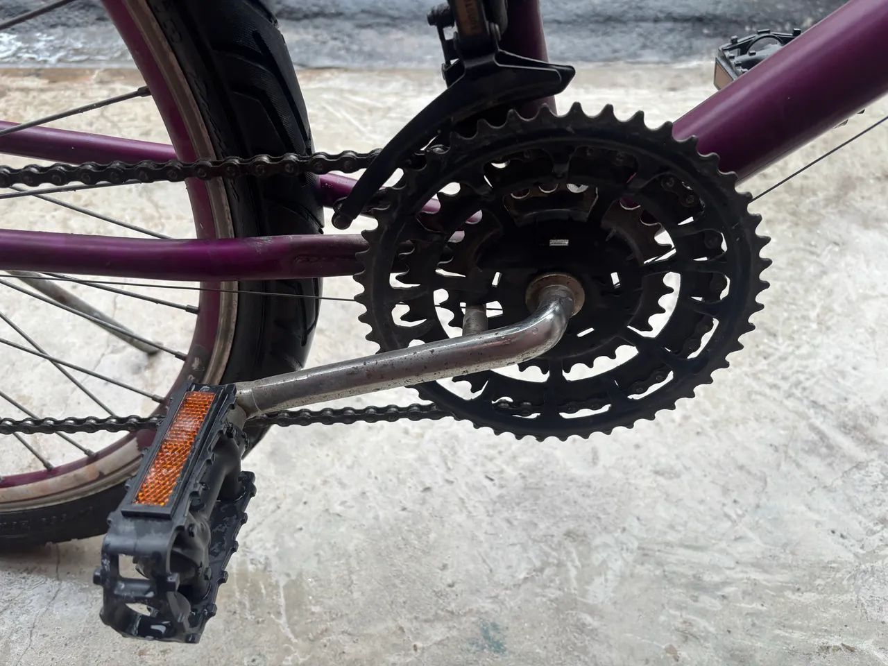 Bicicleta Aro 26 Roxa - Foto 4