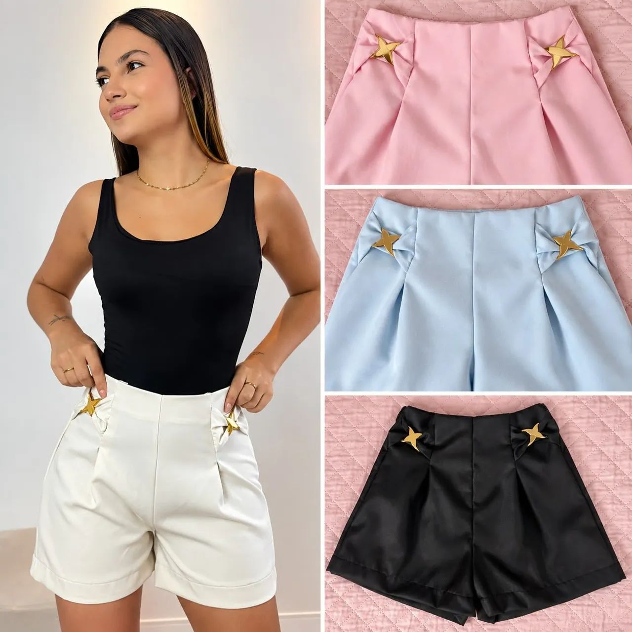 Short-saia alfaiataria?