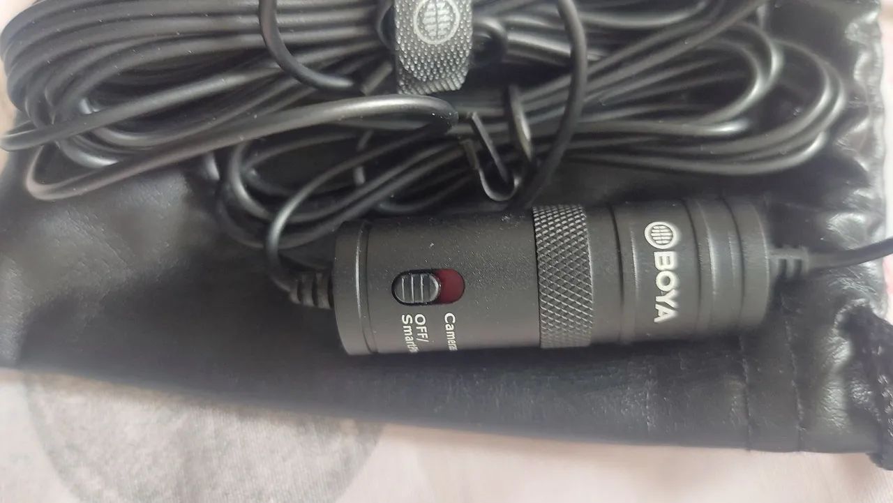 Microfone de lapela Boya  - Foto 3