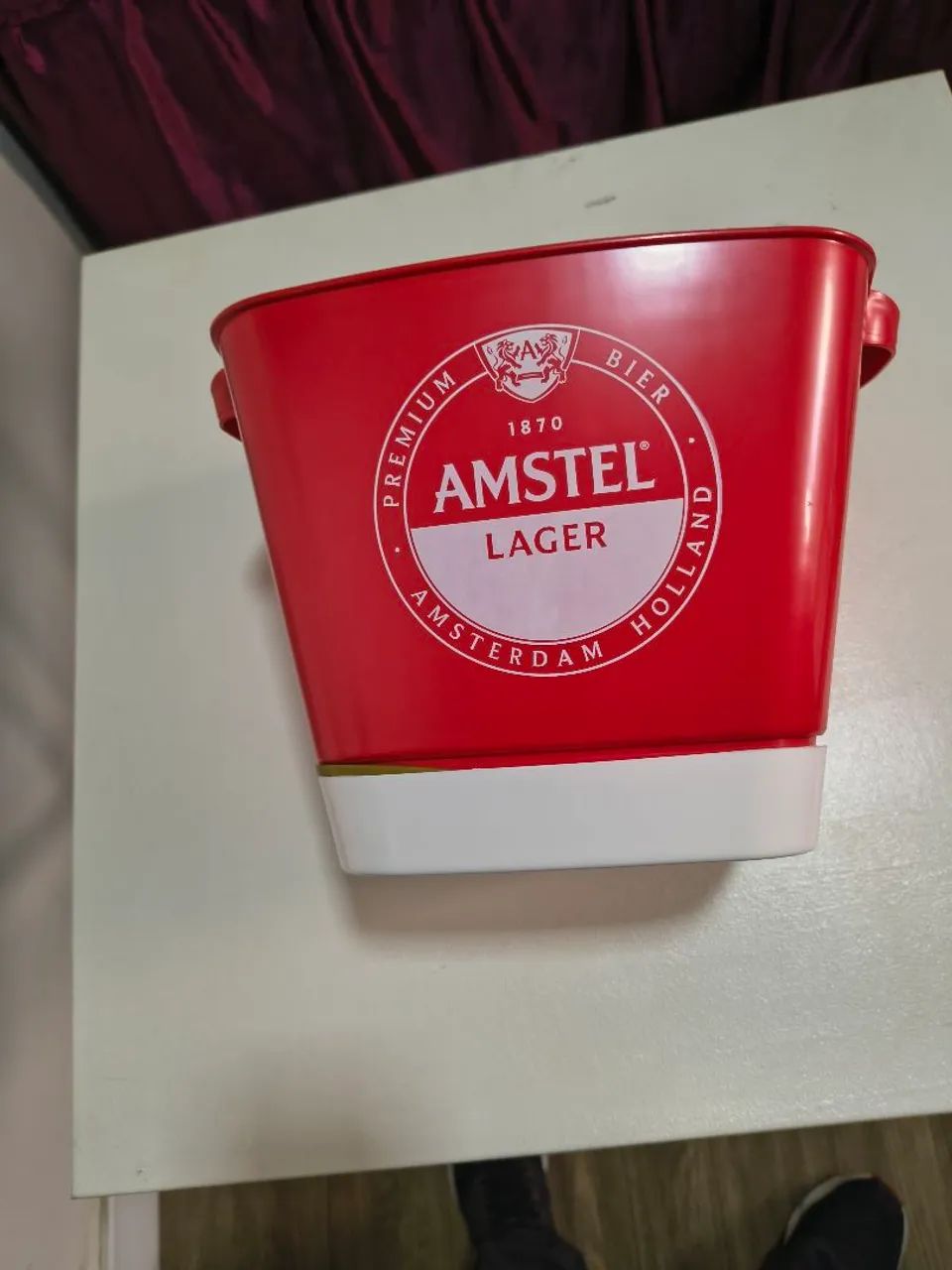 Balde de gelo amstel 4 litros  - Foto 4