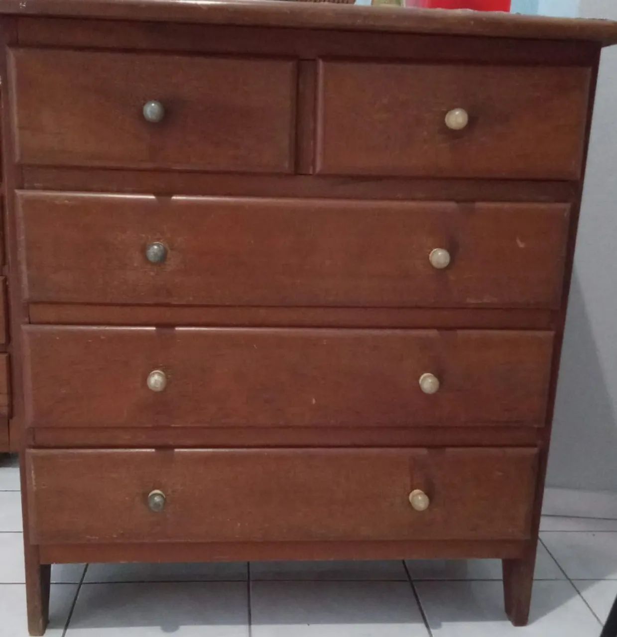 Cômodas e Mesa de Madeira - Foto 2