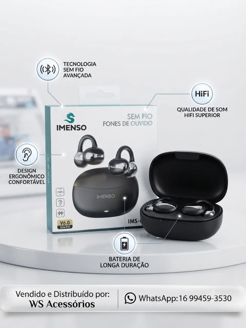 Fone Bluetooth 