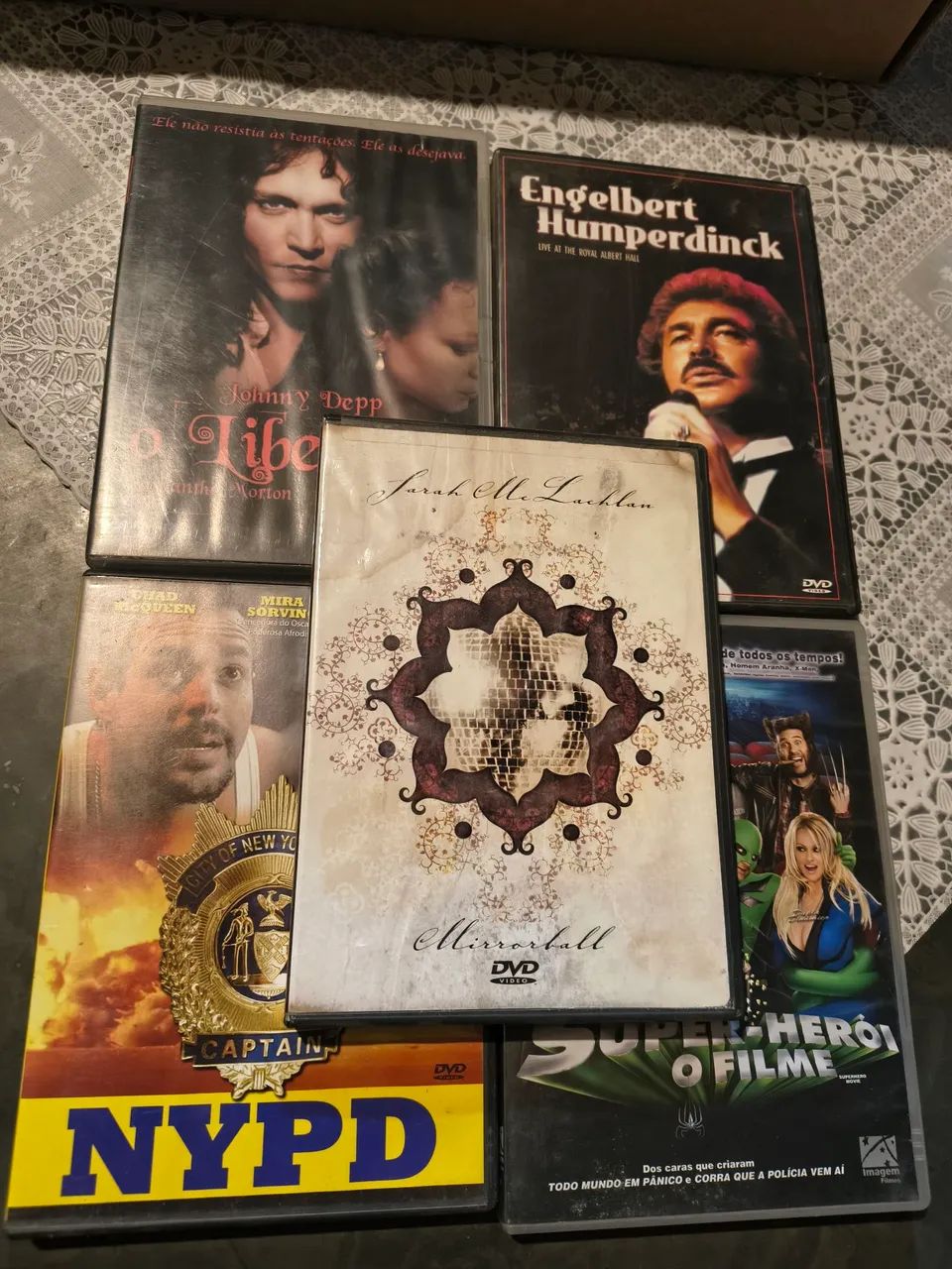 5 filmes em.dvd 