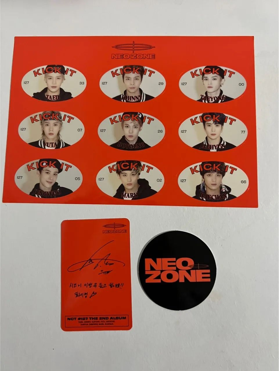 NCT SMTOWN NEO CITY ジェノ　チソン　ユウタ　トレカ 会場限定】IDフォトカードセット_TOKYO | SMTOWN OFFICIAL ONLINE STORE