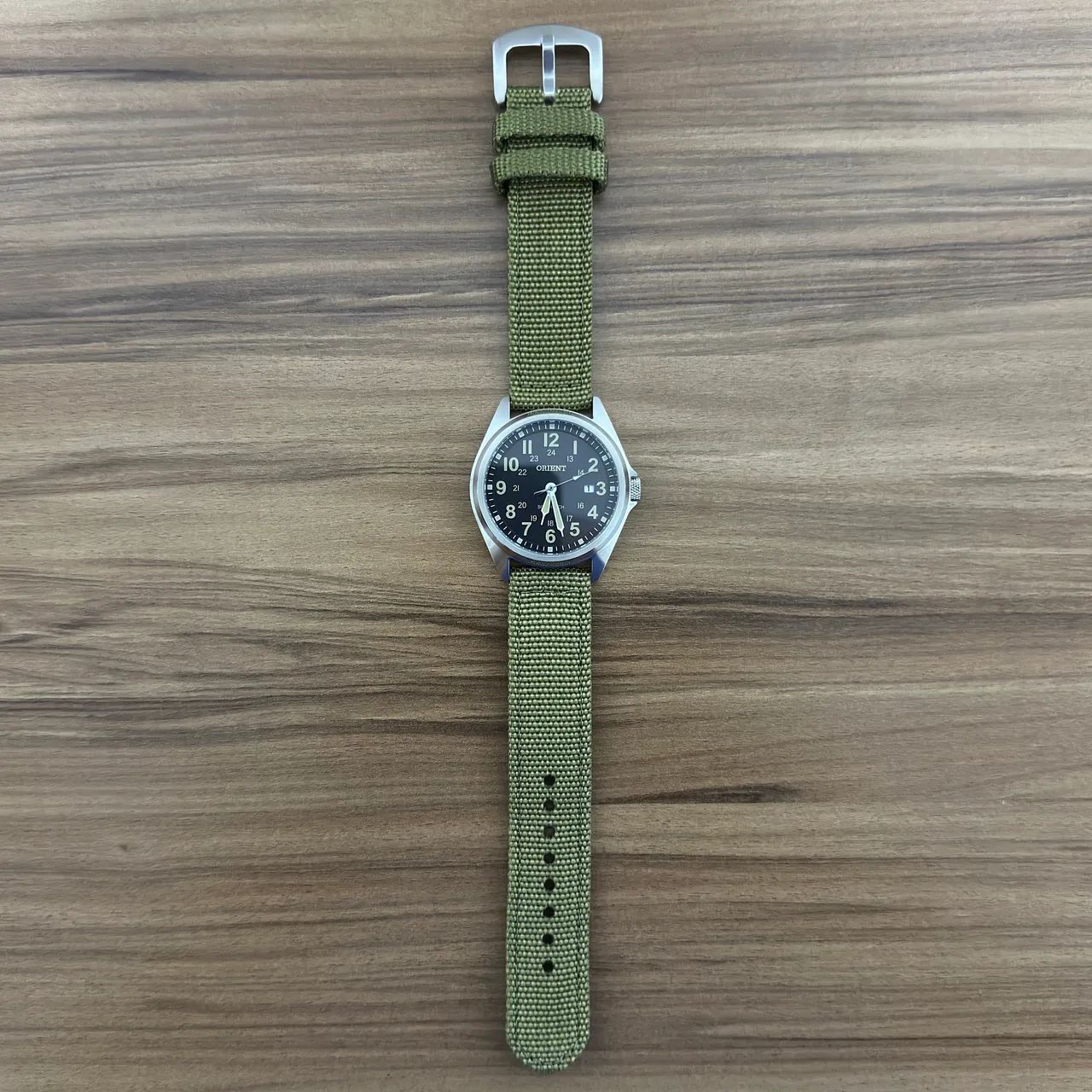 Relógio Orient Solartech 40mm MBSS1492 Preto Customizado - Foto 3