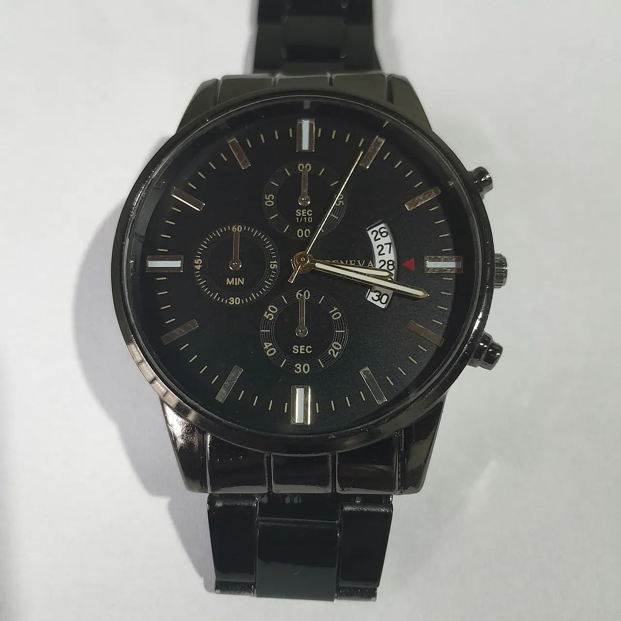 Relógio geneva aro 40 mm lindo. - Foto 5