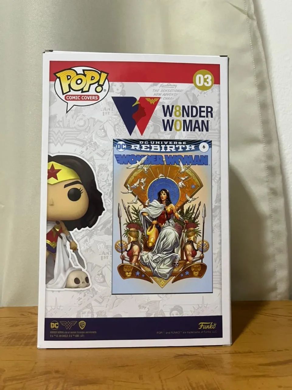 Funko Pop Comic Cover Wonder Woman #03 - DC Comics - Foto 4