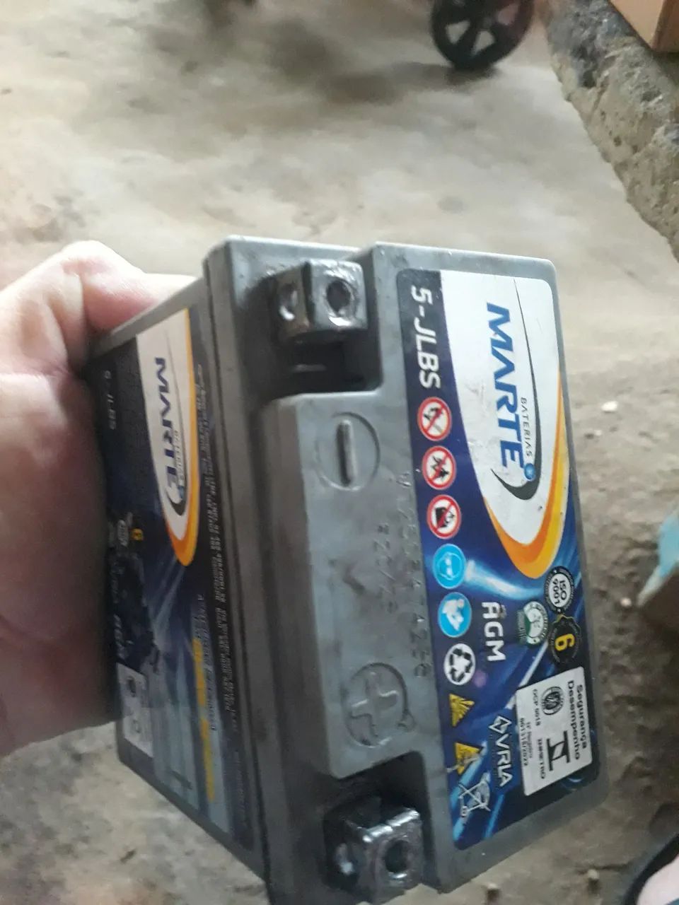 Vendo esses pecas p moto 125 aceito cartao * bateria 100 burrinho de freio120 novo - Foto 5