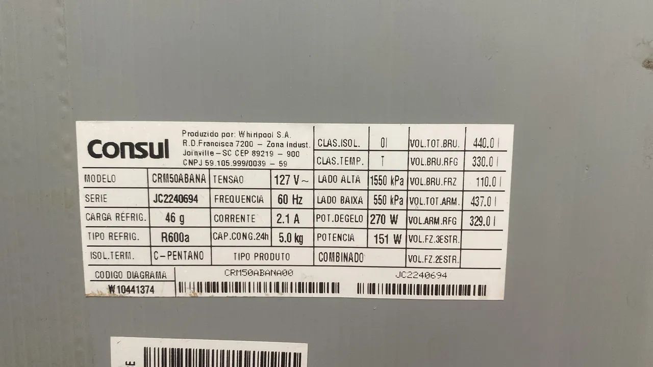 Geladeira Cônsul 440L - Foto 5