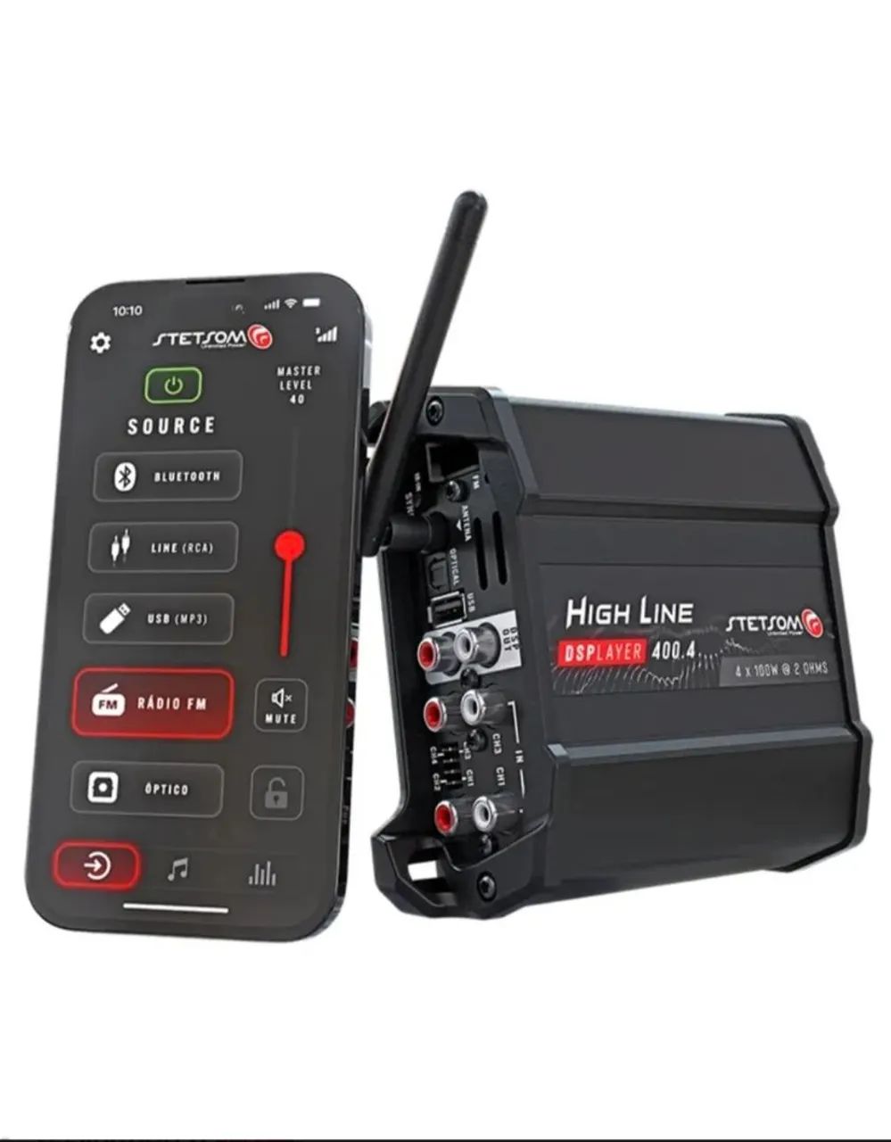 MÓDULO HL 400.4 DISPLAYER - 2 OHMS - Foto 3