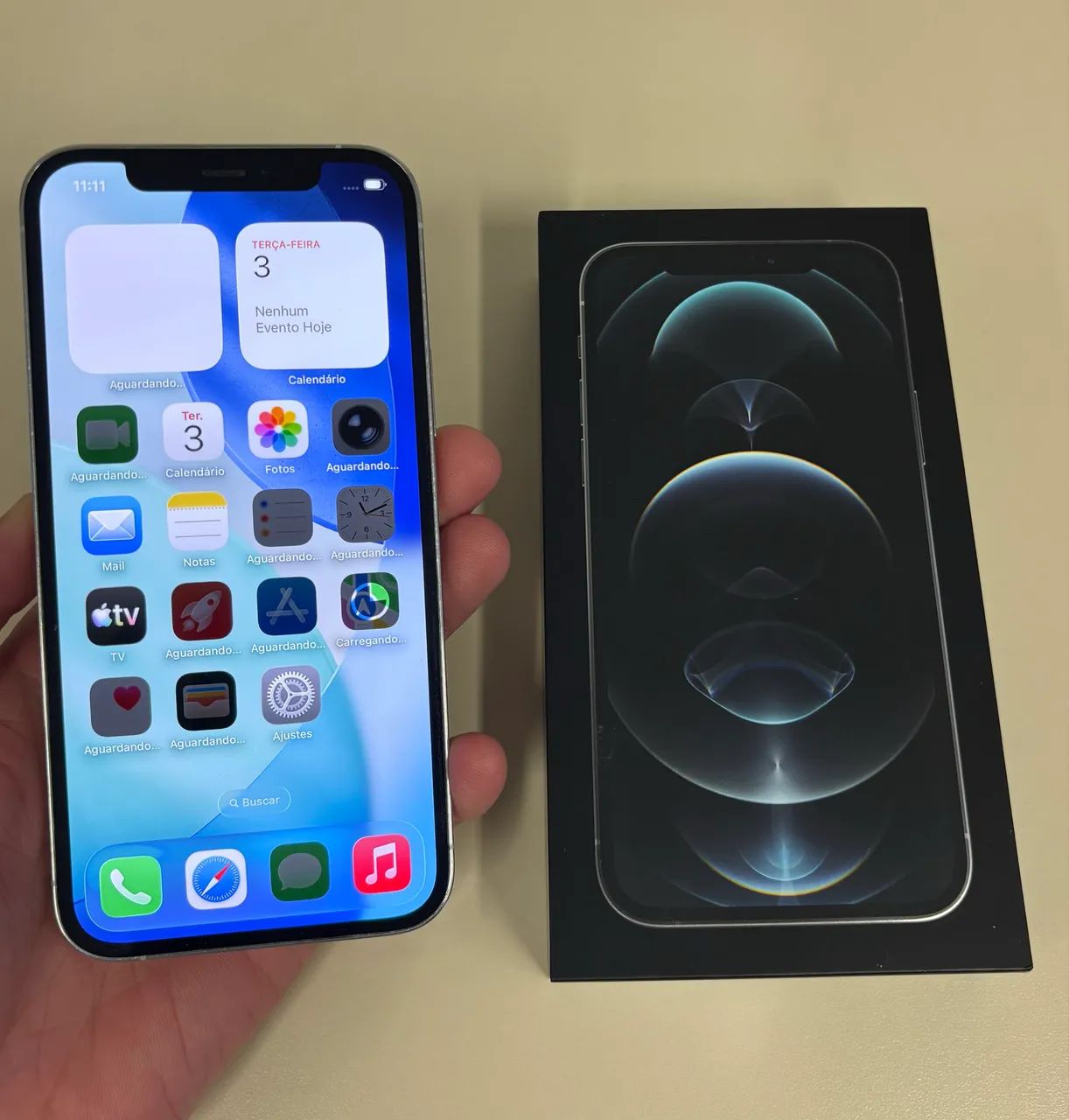 IPHONE 12 PRO 256GB SILVER - Foto 2