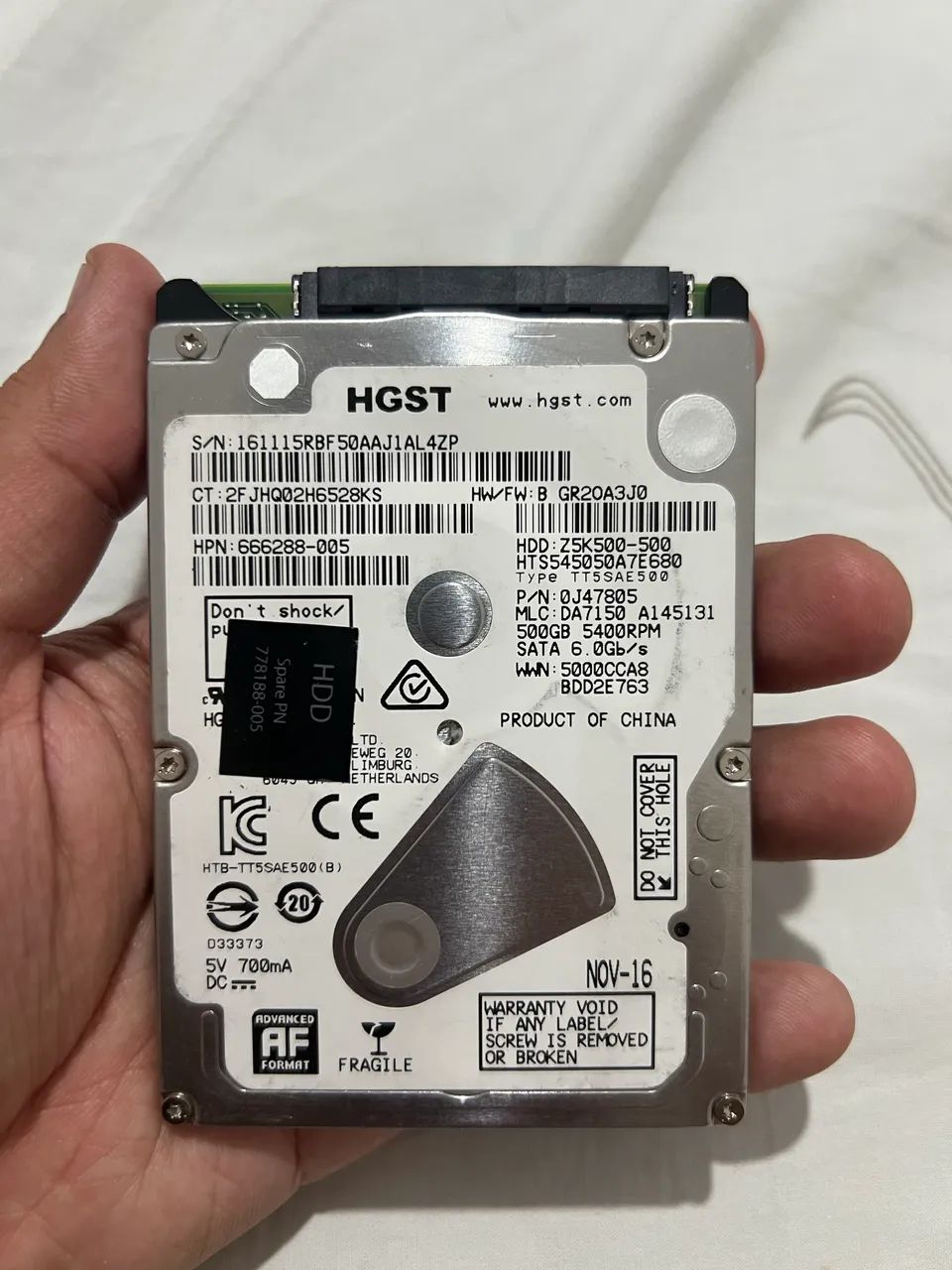 Hd notebook 500gb451035352322560000