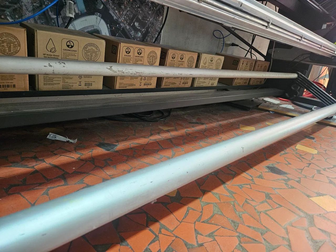Plotter HP Latex 360 com Bag 3 litros - Foto 3