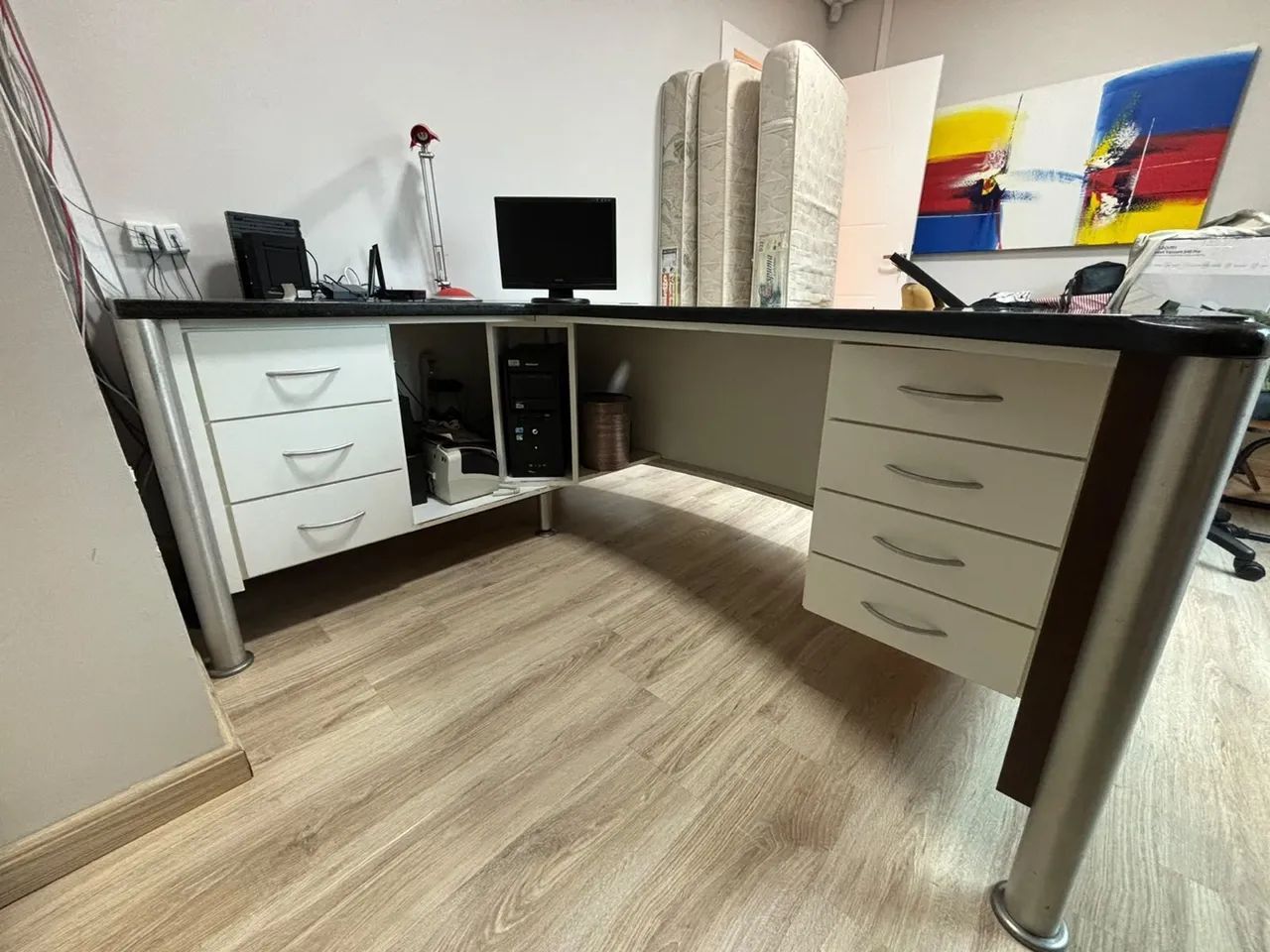 Mesa Escritório Granito  - Foto 3