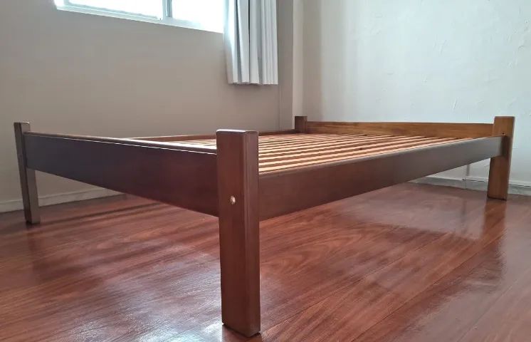 CAMA E COLCHÃO DE CASAL - Foto 2