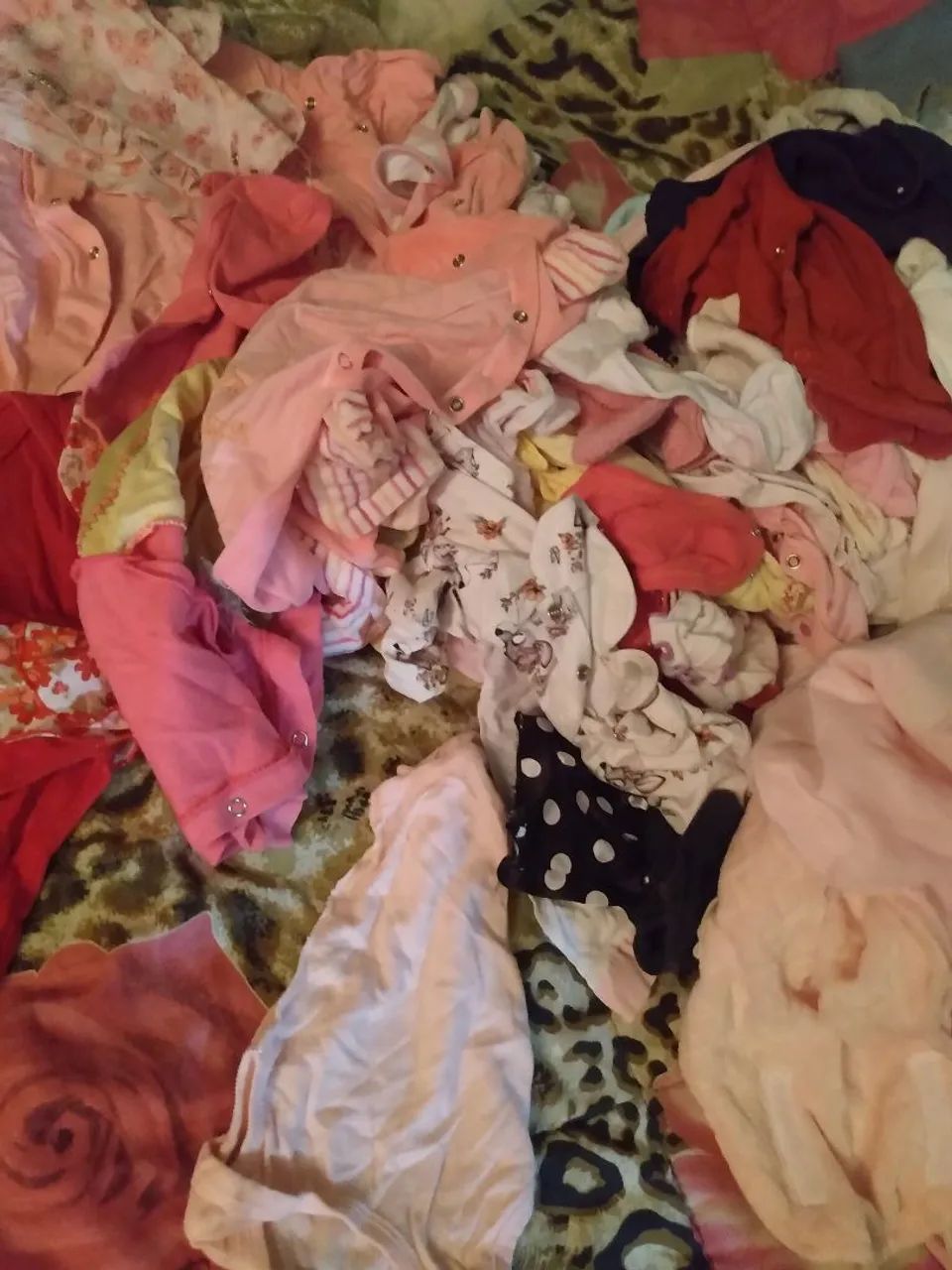 Roupinhas para bebê menina 80 peça  - Foto 3