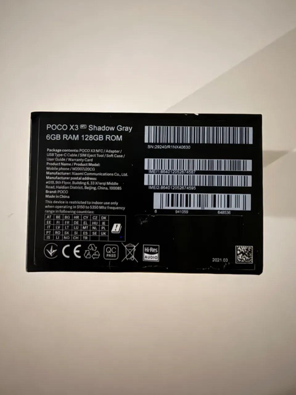  POCO X3 NFC  6GB ram 128GB rom, cor Shadow Gray - Foto 3