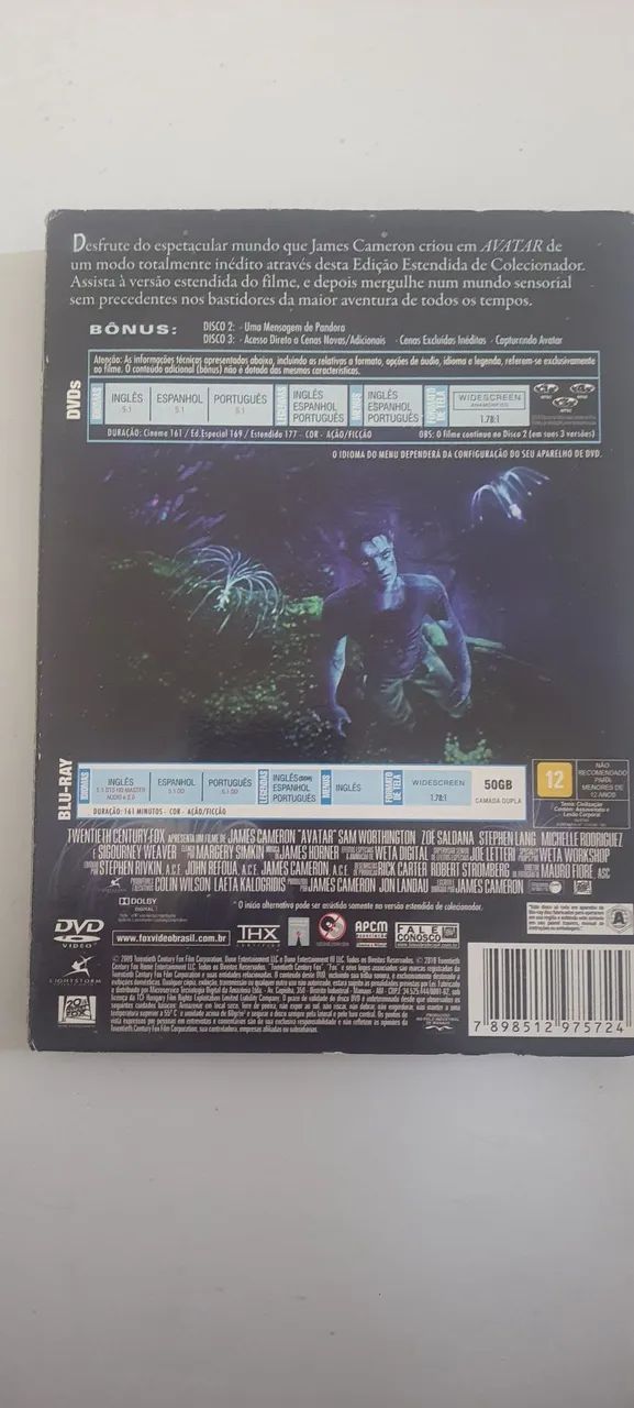 Dvd filme avatar - Foto 2
