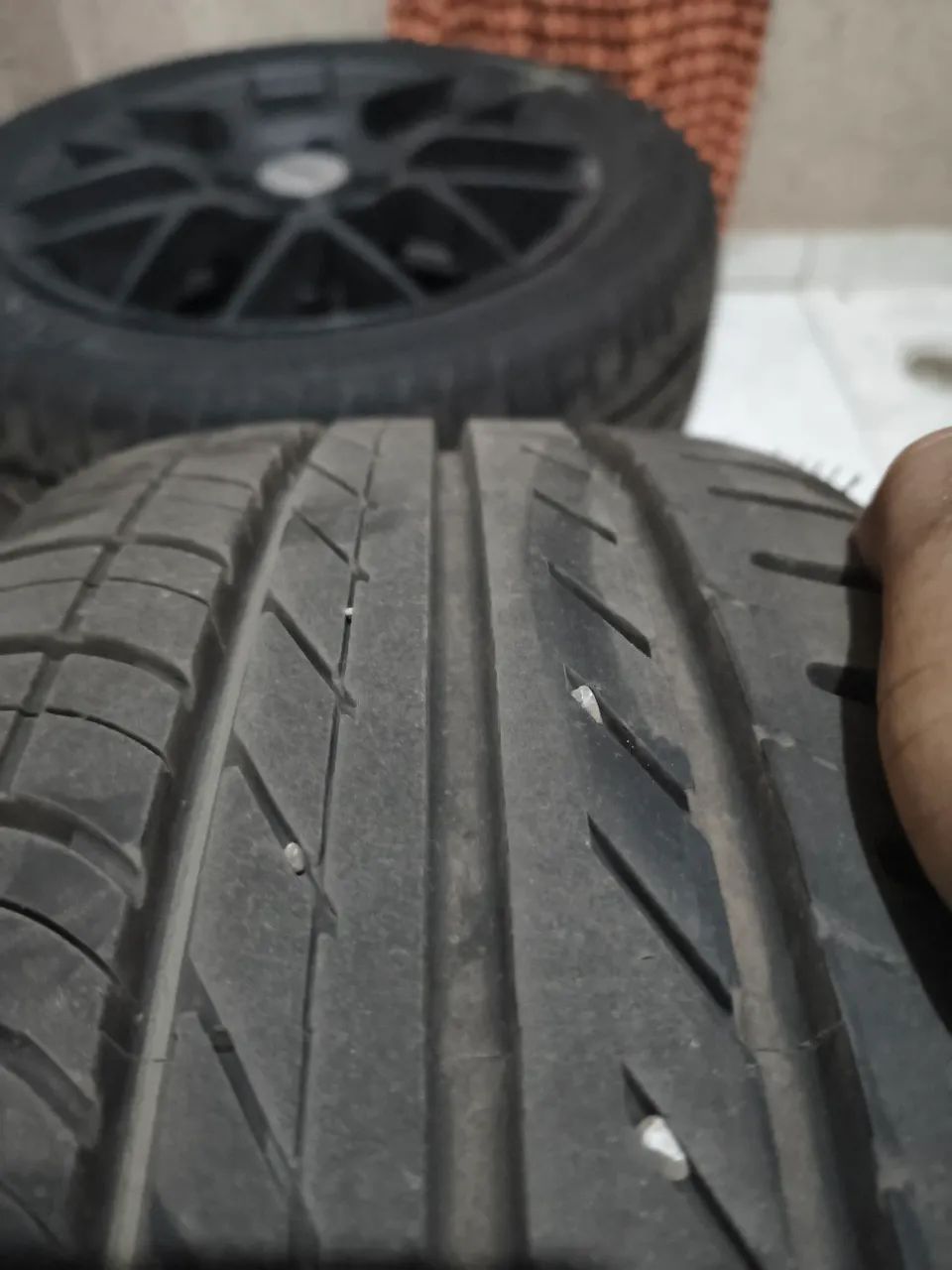 Jogo de rodas TSW aro 15 com pneus novos