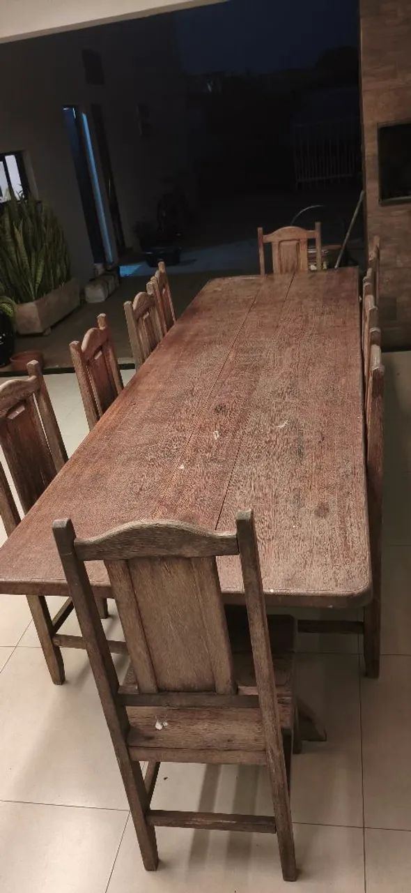 Vendo mesas e cadeiras