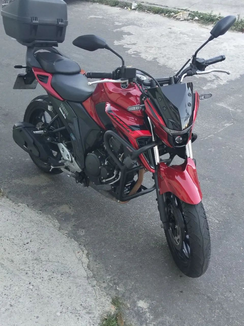 Fazer 250c vermelha  - Foto 5