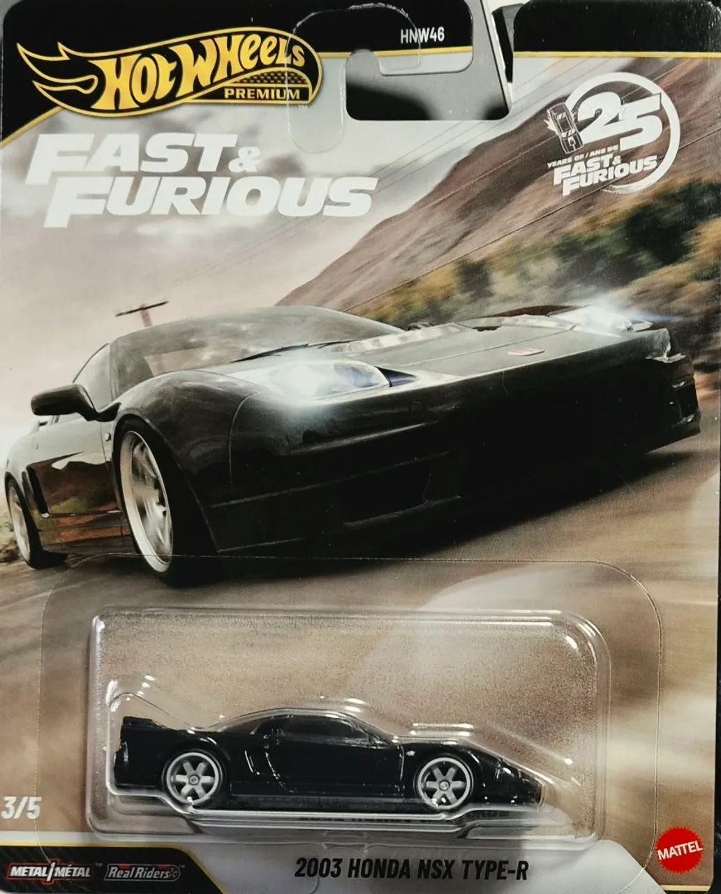 Hot Wheels Honda NSX Type R 2003 Velozes e Furiosos 