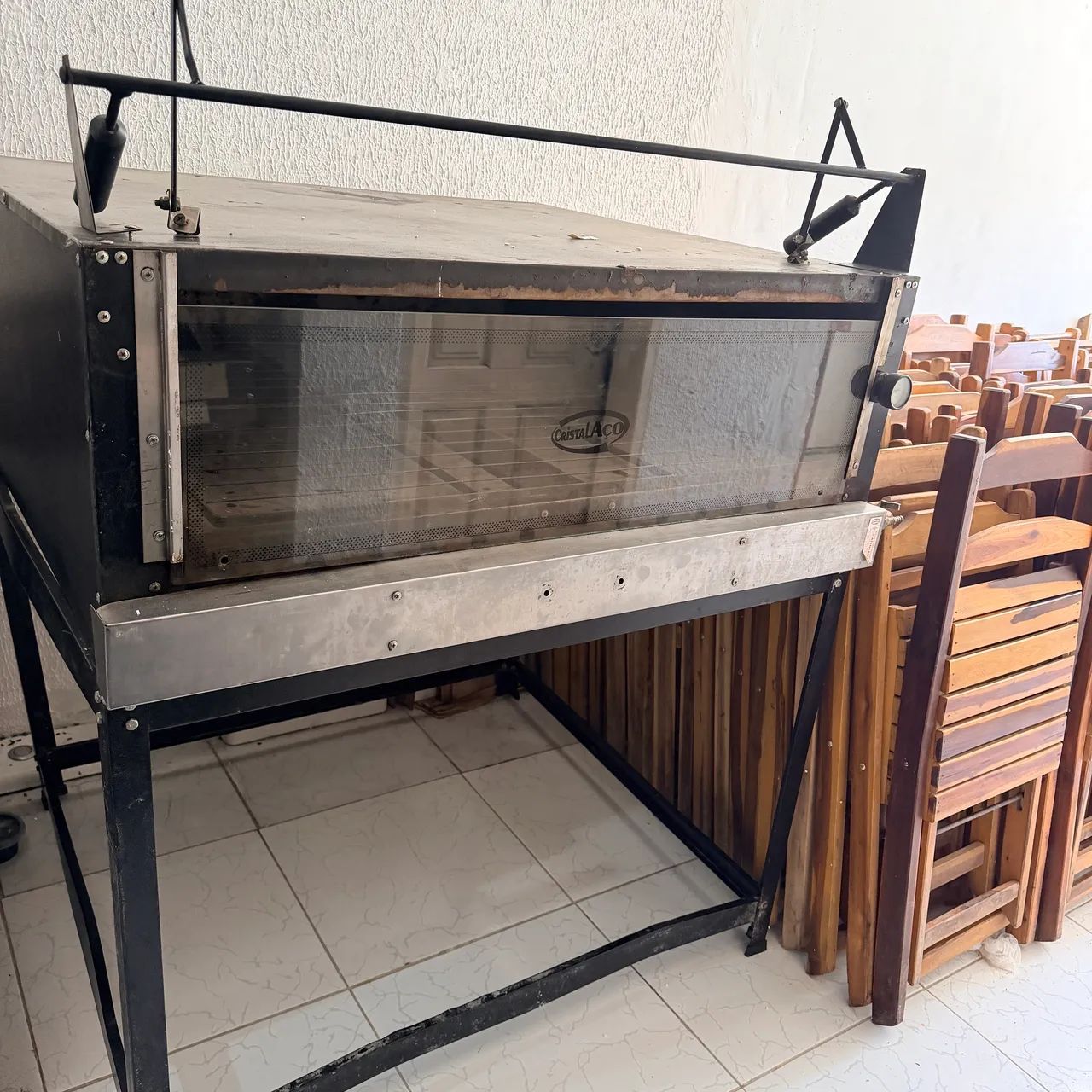 Forno de lastro cristal aço  - Foto 2
