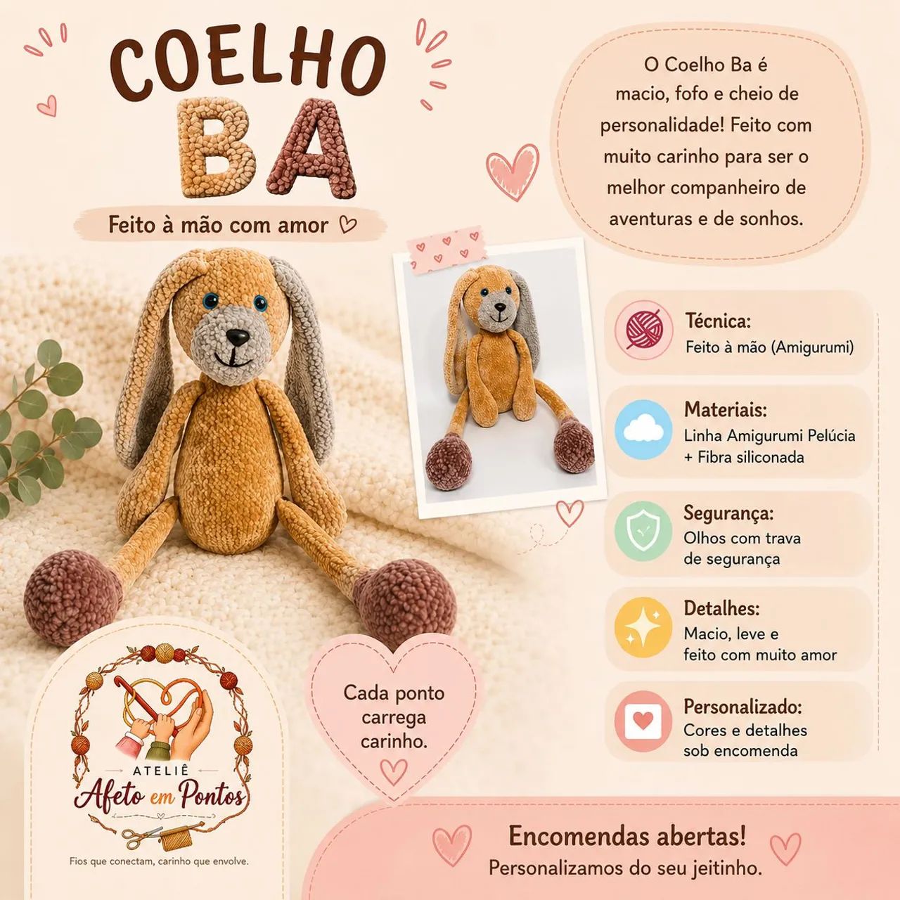 Amigurumi personalizado  - Foto 4