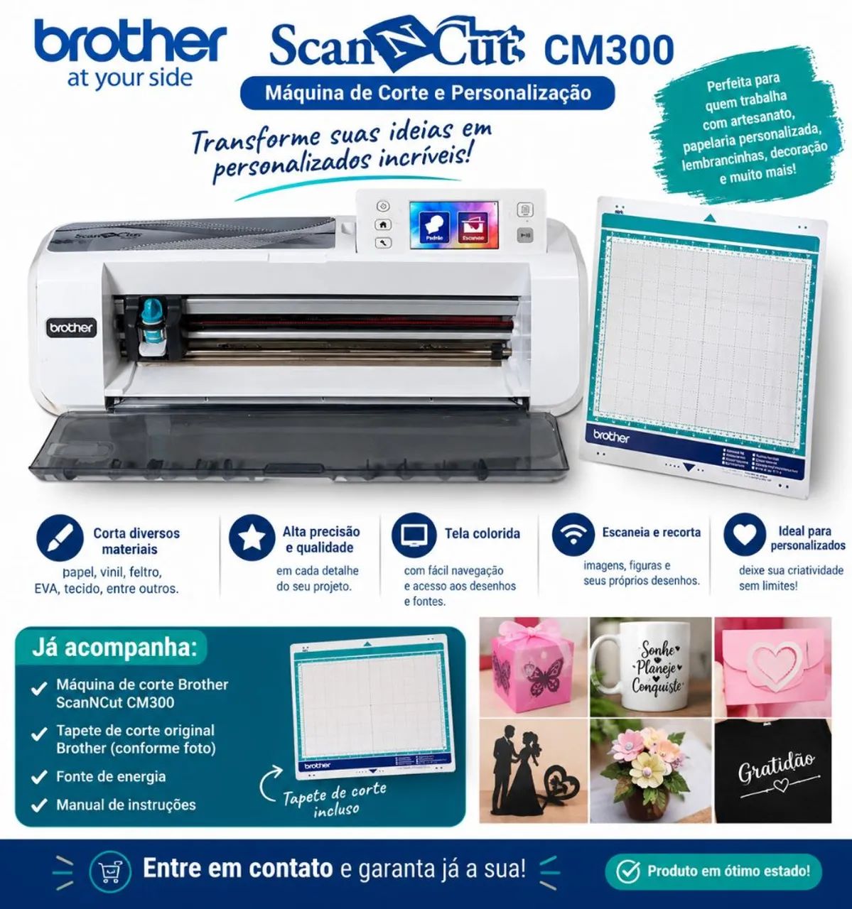 MÁQUINA PARA FAZER PERSONALIZADOS 
