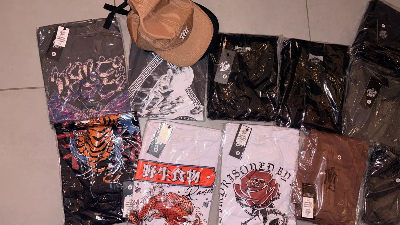 15 peças de roupas masculina Monte Leste - Foto 3