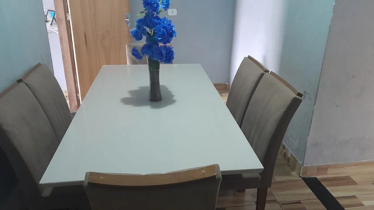 Mesa de vidro pra vender 1.100  - Foto 2