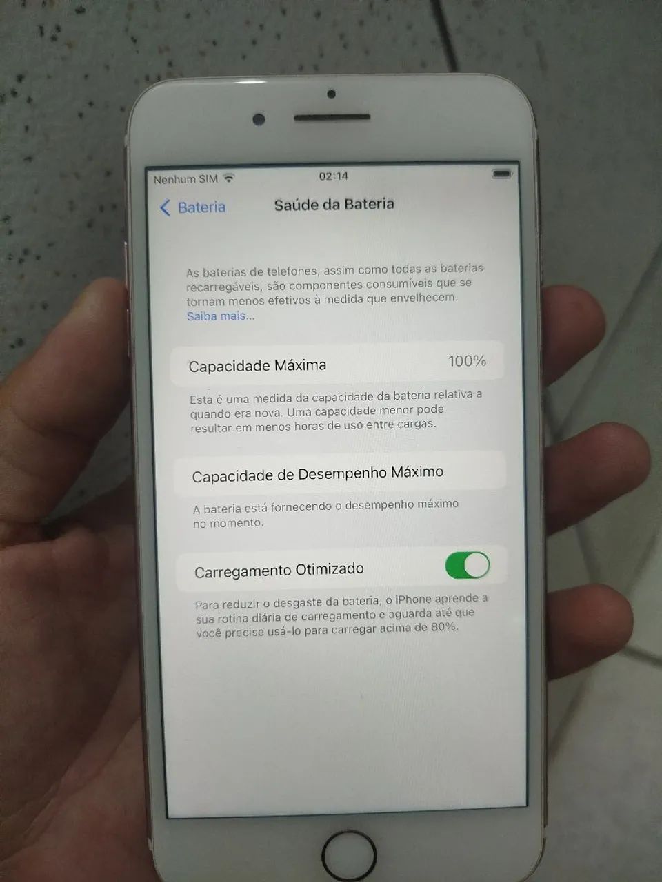 iPhone 7 plus bateria 100%, 128 gigas, bem conservado - Foto 4