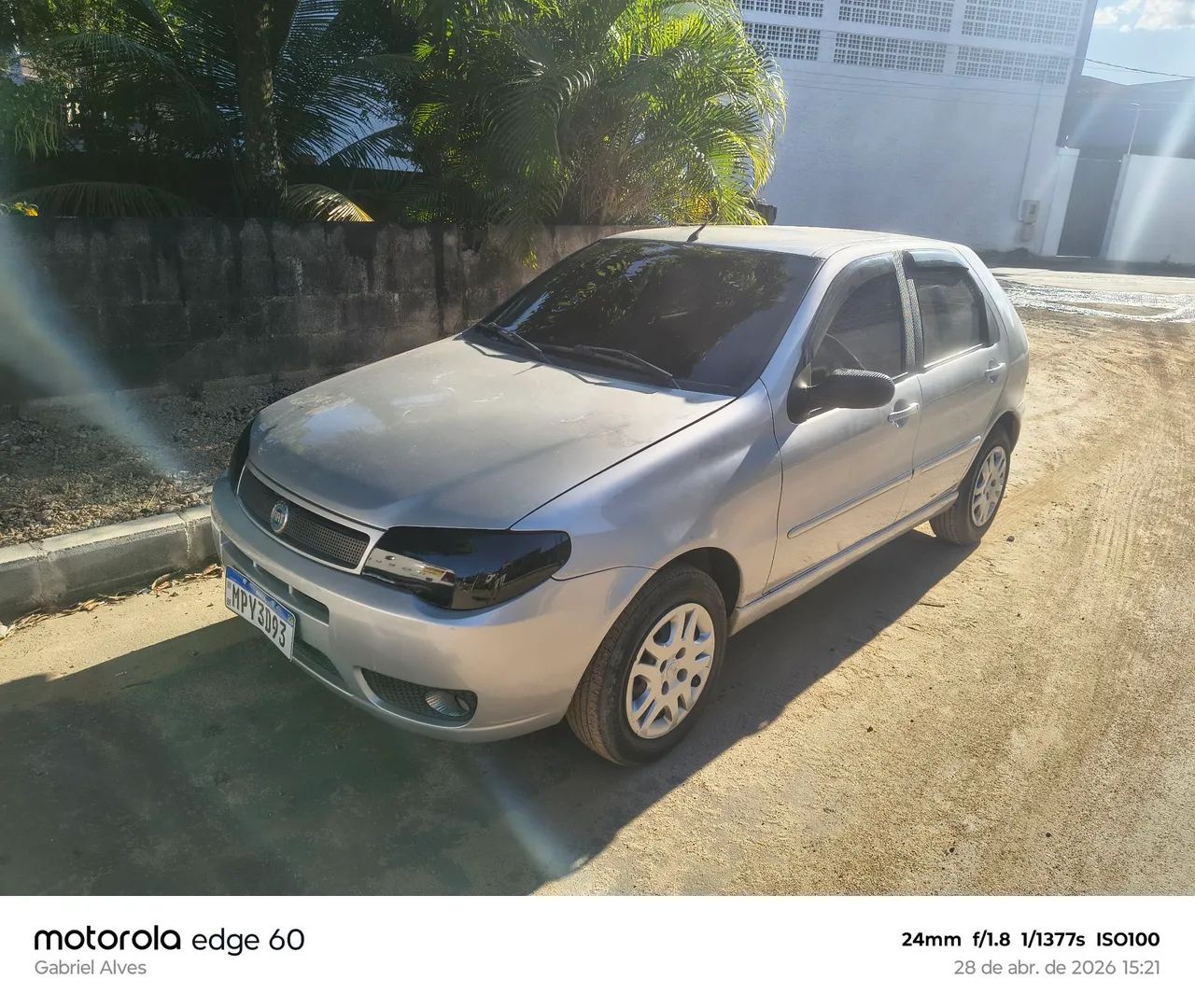 Fiat Palio ELX 1.3 MPI Flex 8V 4P 2004