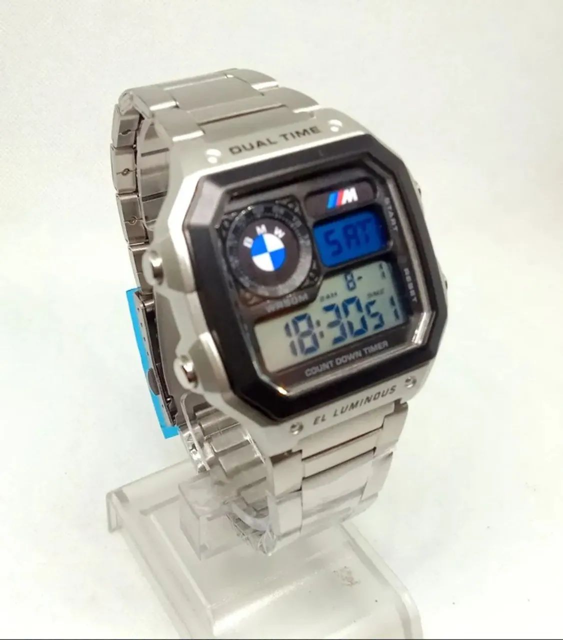 Relógio Custom BMW - base skmei 1299 - Foto 4