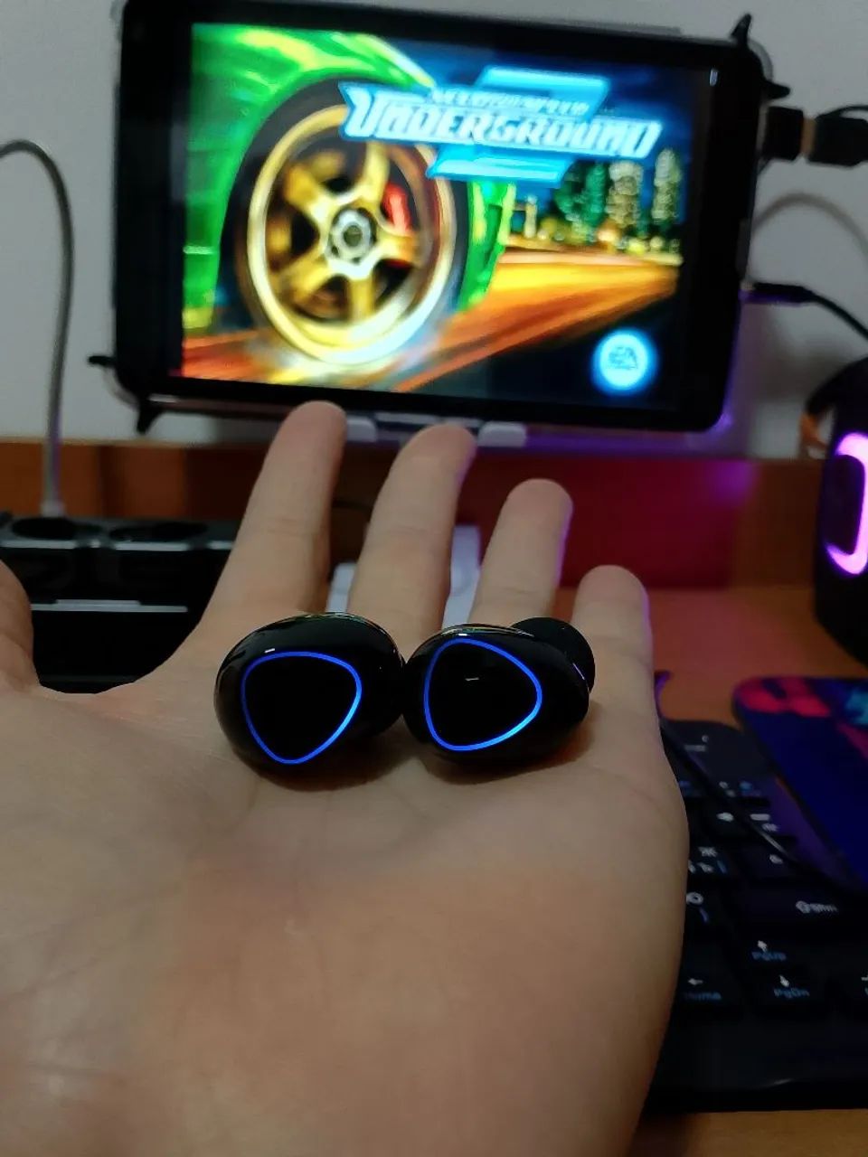 Fones bluetooth game Headset  - Foto 5