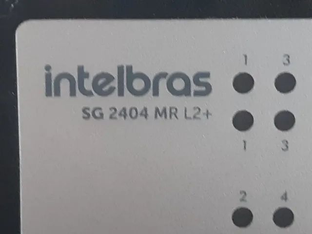 Switch Intelbras SG 2404 MR L2+ série Switch gerenciável - Foto 2