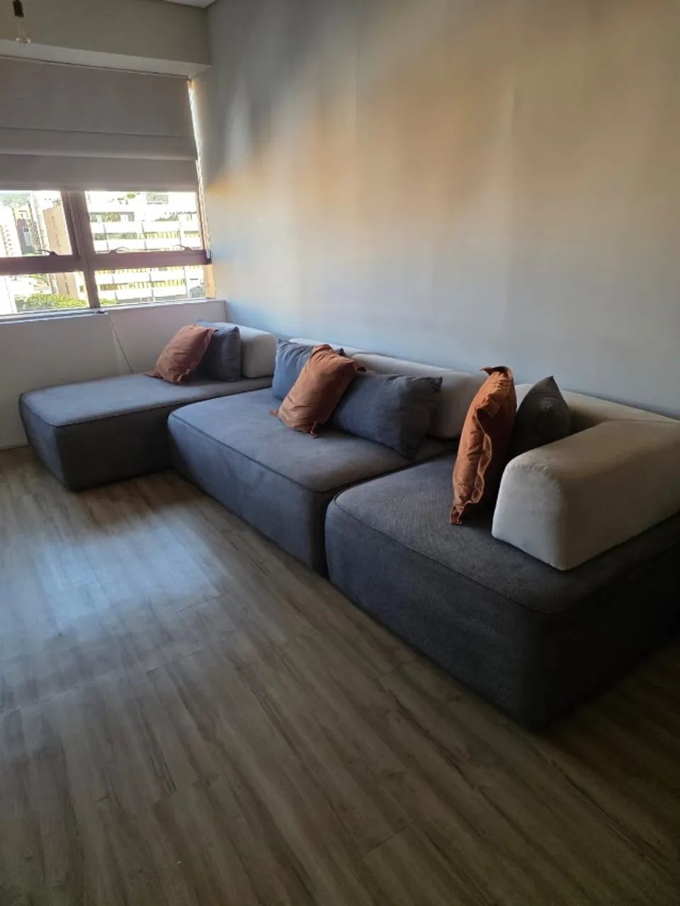 Sofa suprema estofados em módulos 