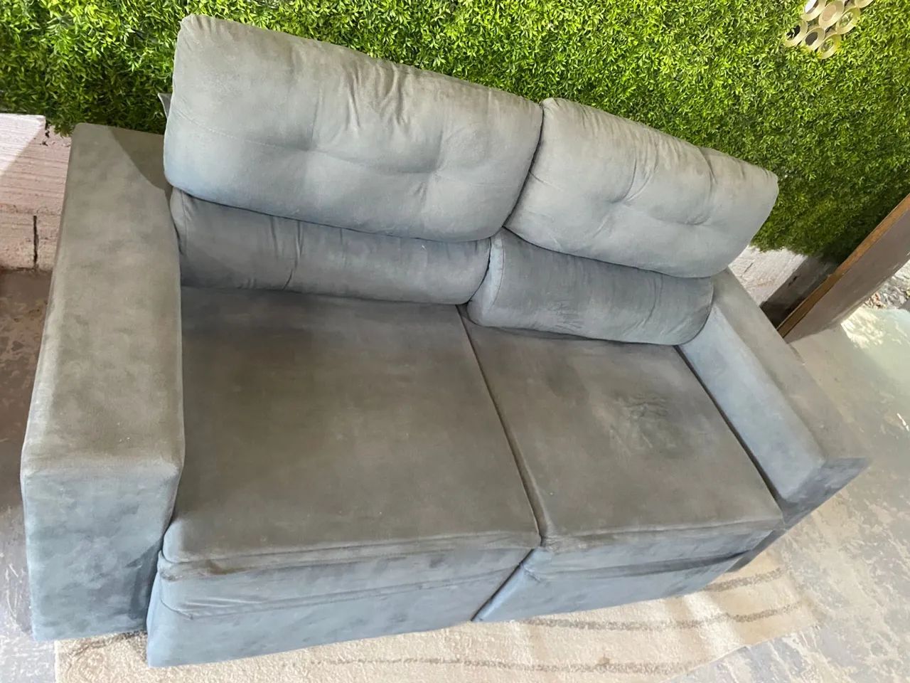 Sofá retrátil reclinável 