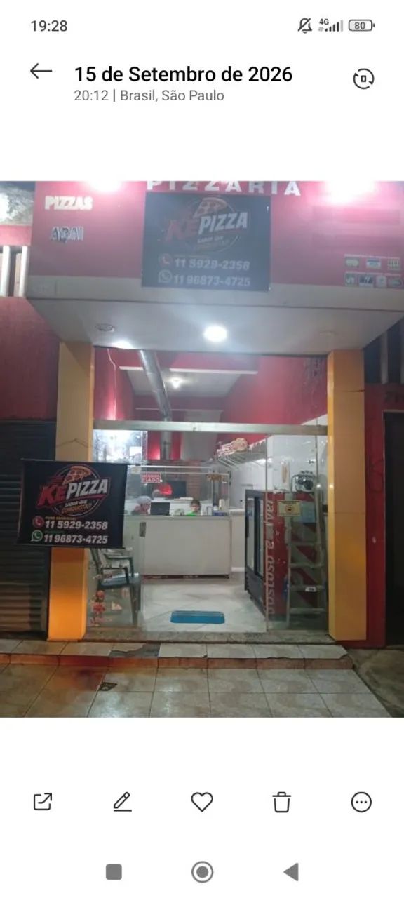 Vendo Pizzaria completa 