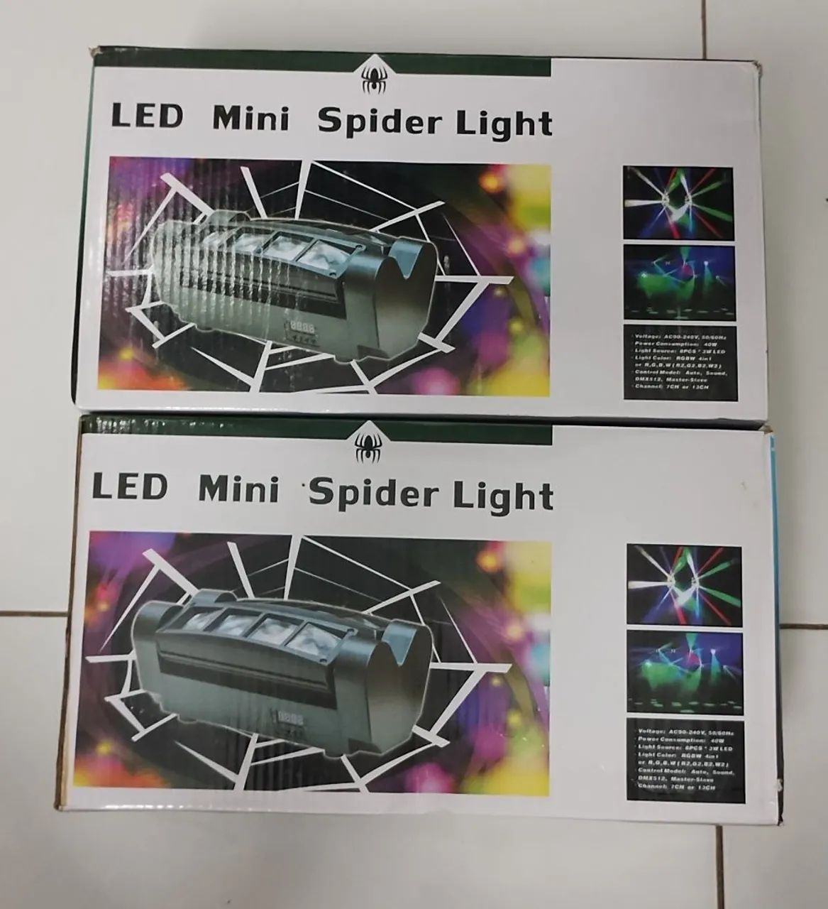 Par Mini Moving Spider