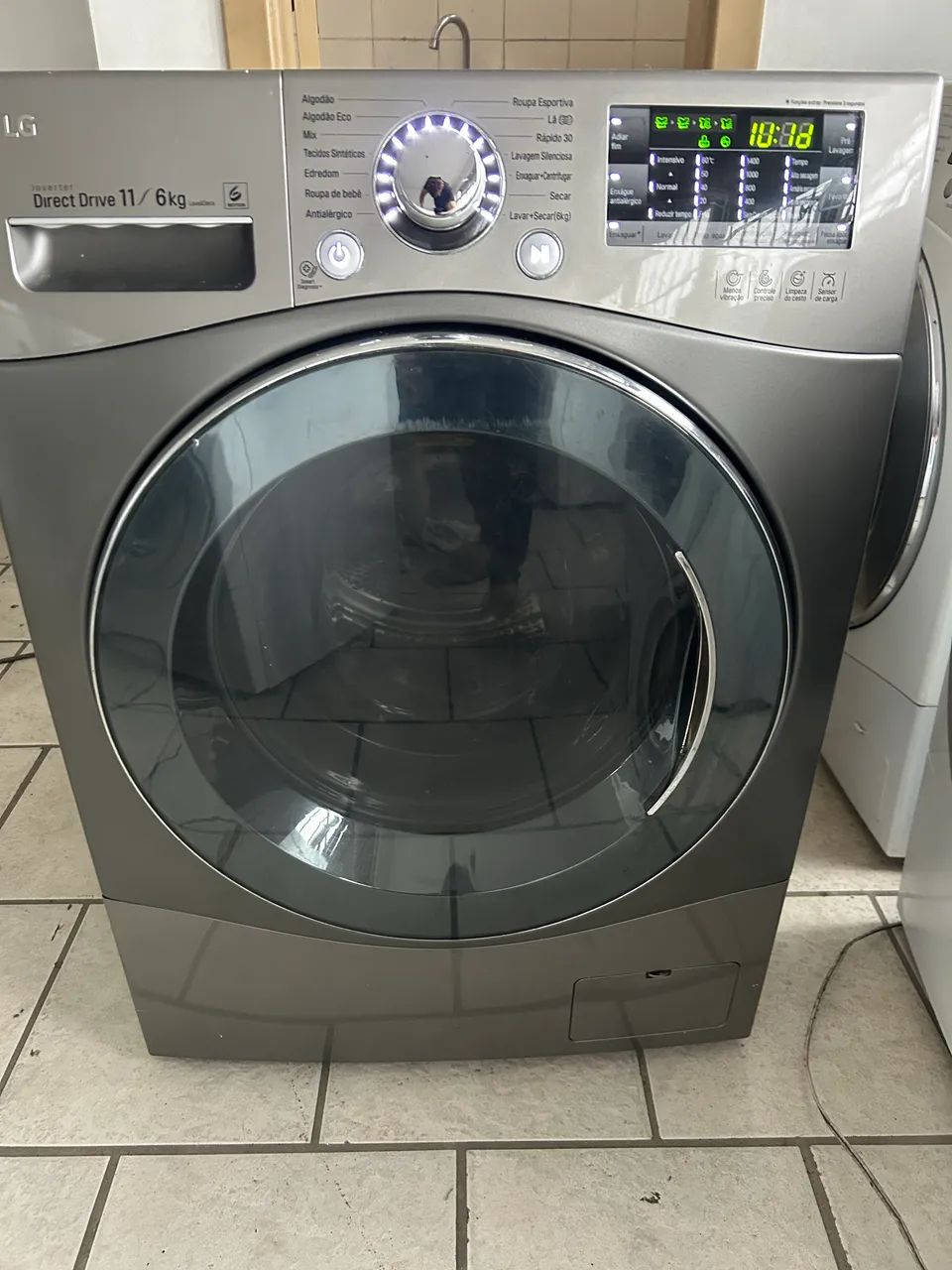 Lava e seca LG 11 kg grafite 