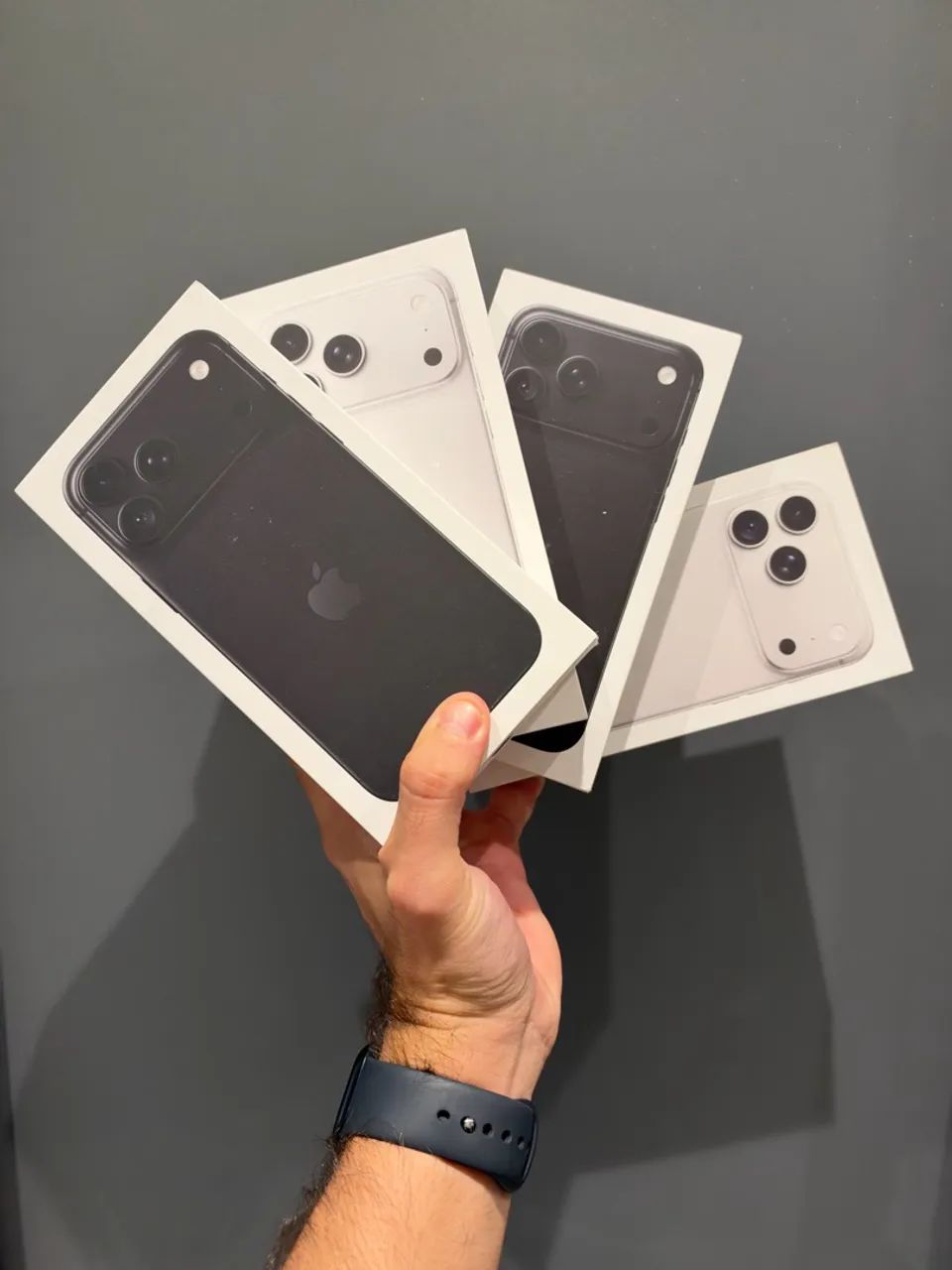 iphone 18 pro Max 256Gb - Preto e prata (lacrado) - Foto 3