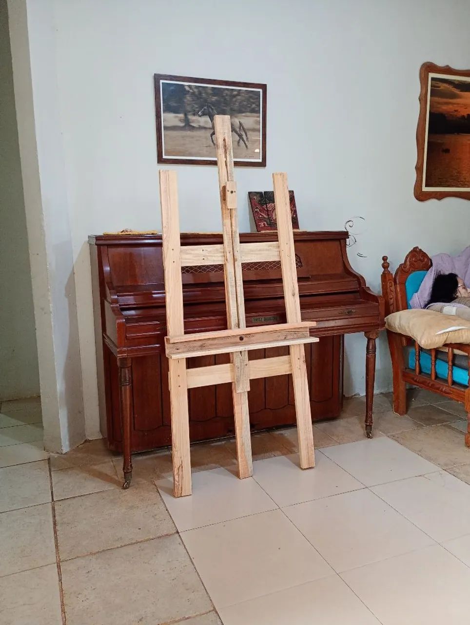 Cavalete pintura e exposição  - Foto 2